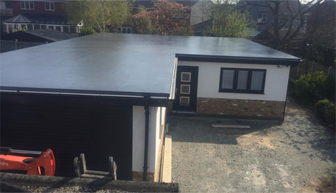 Fiberglass Flat Roofing